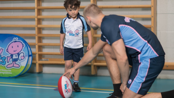 Rugbytots, le programme de rugby pour les enfants de 2 à 5 ans débarque à  Bègles !